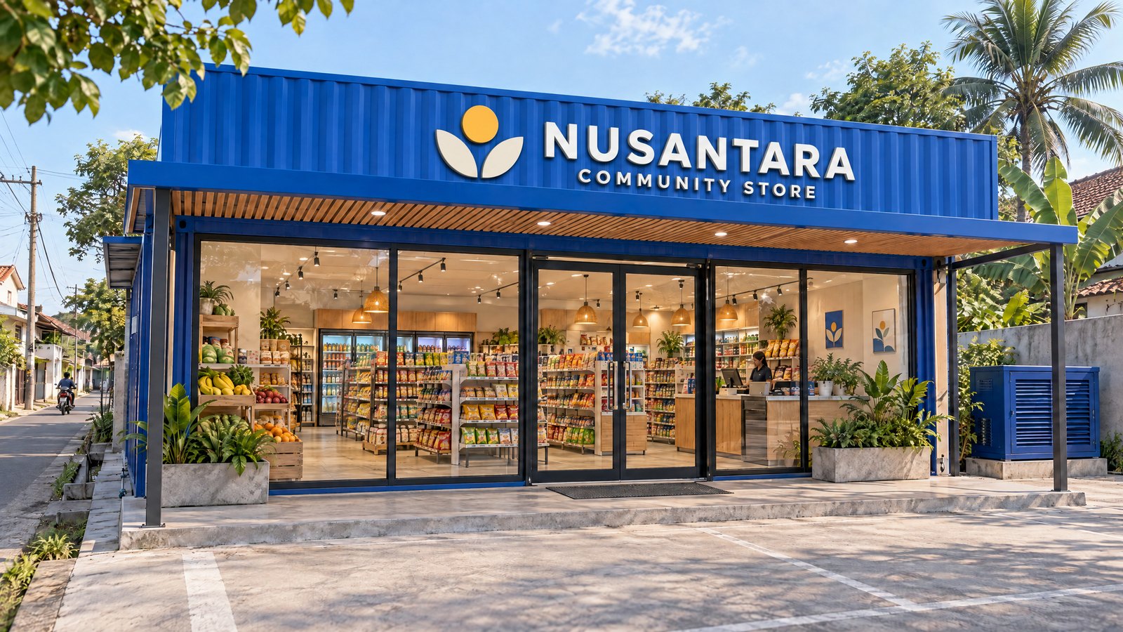 社区集装箱店